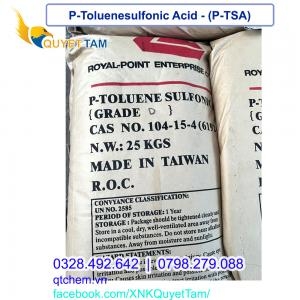P-Toluenesulfonic Acid – PTSA (C7H8O3S, CAS no: 104-15-4 / 6192-52-5)